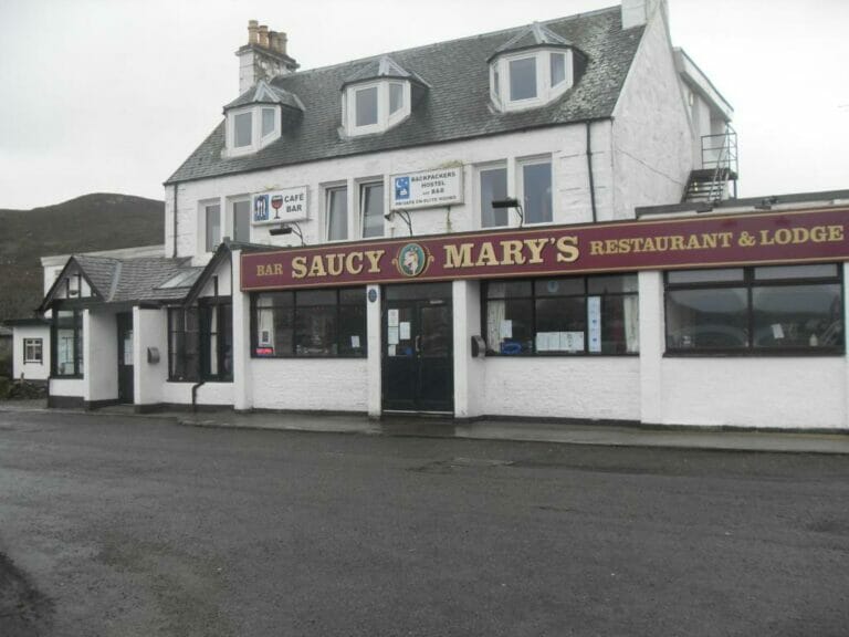 The Legend of Saucy Mary restaurant and bar, Kyleakin