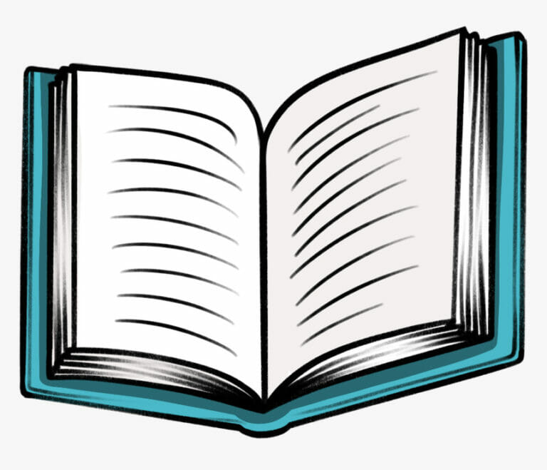 open book clipart