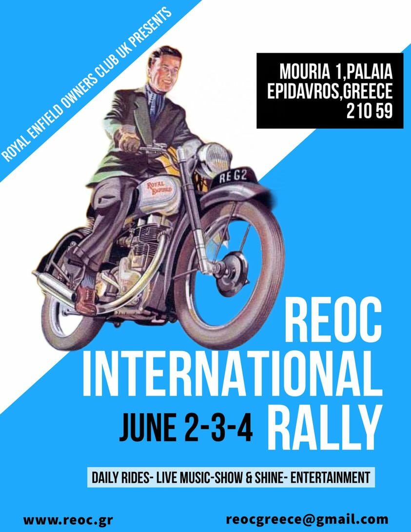 REOC International Rally - Poster