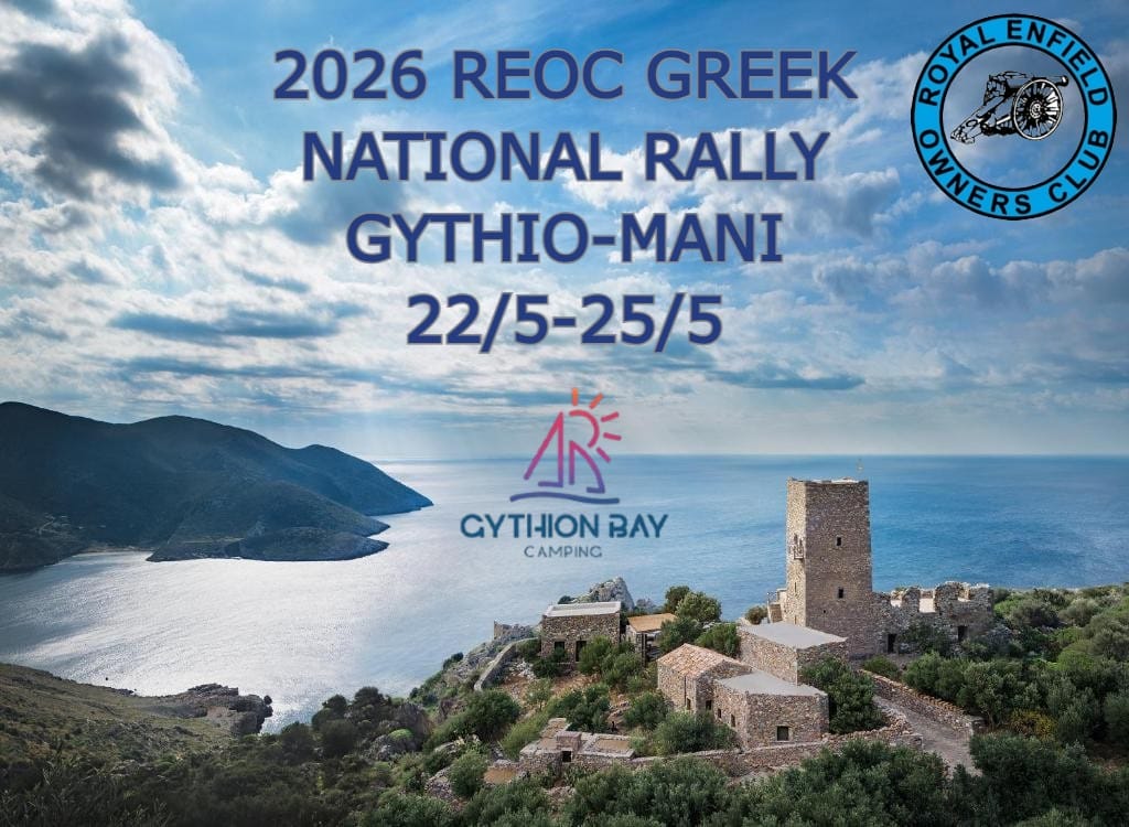 REOC Greek Branch announces 2026 Greek National Rally